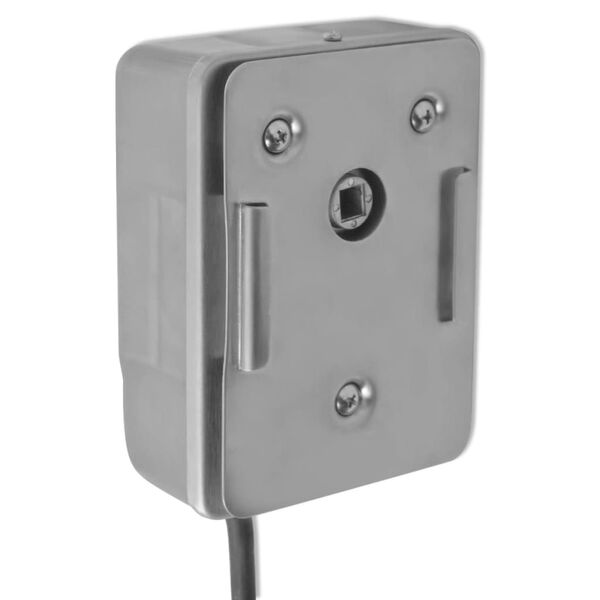 vidaXL Moteur de broche à rôtir 4W Acier inoxydable