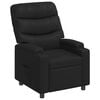 vidaXL Fauteuil inclinable Noir 75 x 93 x 102 cm Tissu