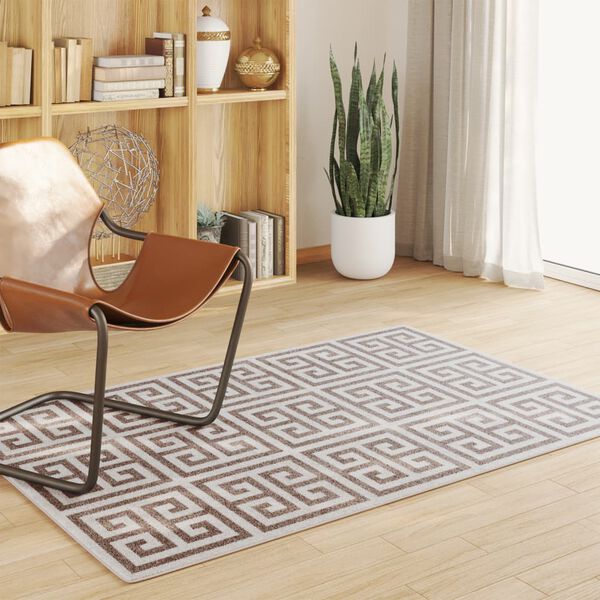 vidaXL Tapis int&eacute;rieur ext&eacute;rieur &agrave; poils courts 120x180cm