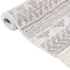 vidaXL Tapis Beige 80x150 cm Coton