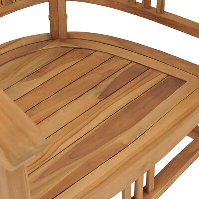 vidaXL Ensemble de salle à manger de jardin 3 pcs Bois de teck solide