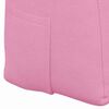 vidaXL Coussin de Dos Rose 200 x 24 x 50 cm tissu