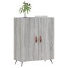 vidaXL Buffet sonoma gris 69,5x34x90 cm bois d'ing&eacute;nierie
