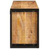 vidaXL &Eacute;tag&egrave;re &agrave; vin 100 x 45 x 33 cm Bois de mangue brut solide