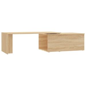 vidaXL Table basse Ch&ecirc;ne sonoma 150x50x35 cm Bois d&rsquo;ing&eacute;nierie
