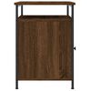 vidaXL Tables de chevet 2pcs Chêne marron 40x42x60cm Bois d'ingénierie