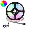 vidaXL Bande LED 12 pcs Noir et Transparent 2100 mm