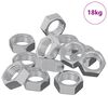 vidaXL &Eacute;crou Hexagonal 23377 pi&egrave;ces Argent&eacute; m&eacute;tal