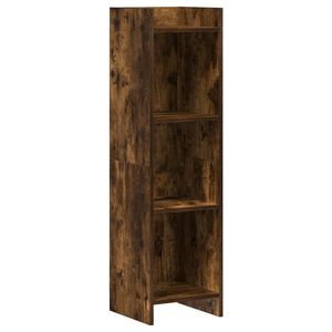 vidaXL Biblioth&egrave;que Ch&ecirc;ne fum&eacute; 30 x 30 x 111 cm Bois d'ing&eacute;nierie