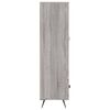 vidaXL Buffet haut sonoma gris 69,5x31x115 cm bois d'ing&eacute;nierie