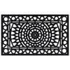 vidaXL Paillasson rectangulaire 45x75 cm caoutchouc