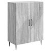 vidaXL Buffet Sonoma gris 66 x 34,5 x 89,5 cm Bois d'ing&eacute;nierie