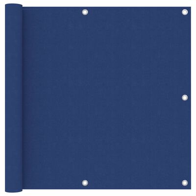 vidaXL Écran de balcon Bleu 90x500 cm Tissu Oxford