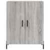 vidaXL Buffet sonoma gris 69,5x34x90 cm bois d'ing&eacute;nierie