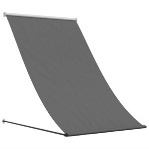 vidaXL Auvent r&eacute;tractable anthracite 100x150 m tissu et acier