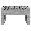vidaXL Table de Football Gris Sonoma 146,5 x 74 x 85 cm