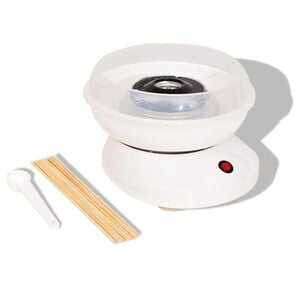 vidaXL Appareil &agrave; barbe &agrave; papa 480 W Blanc