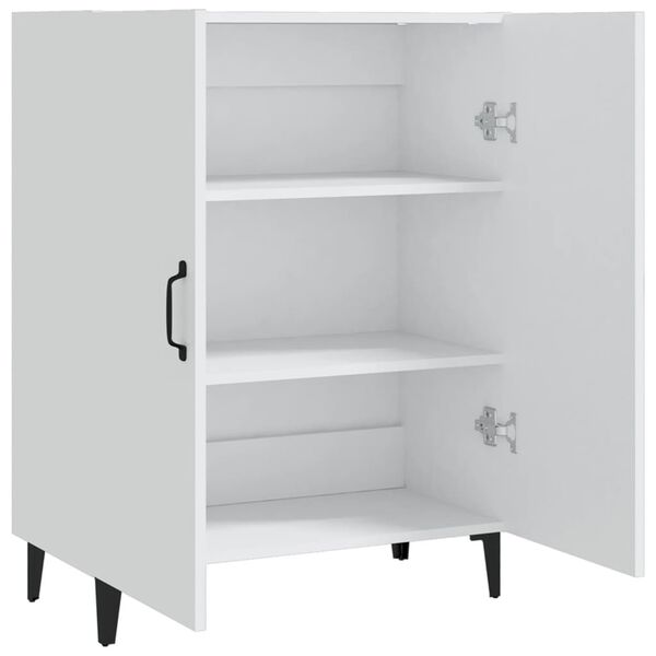 vidaXL Buffet Blanc 70x34x90 cm Bois d'ingénierie