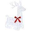 vidaXL Renne de No&euml;l 3D LOVIISA 140 LED Blanc froid 55 x 22 x 63 cm