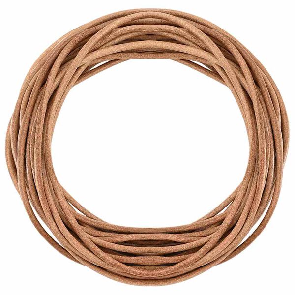 vidaXL Corde en Cuir Marron &Oslash;2,5 mm x 10 m Cuir