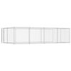 vidaXL Chenil ext&eacute;rieur pour chiens 7,6 x 3,8 x 1,9 m