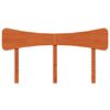 vidaXL T&ecirc;te de lit cire marron 150 cm bois massif de pin