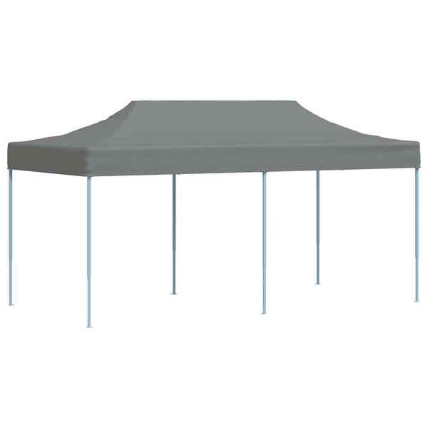 vidaXL Tente de réception pliable 3 x 6 m Anthracite