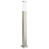 vidaXL Borne lumineuse 80 cm en acier inoxydable IP44