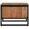 vidaXL Table basse 70x50x38 cm bois massif acacia