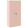 vidaXL Armoire de rangement Rose 90 x 40 x 180 cm Acier