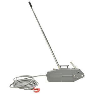 vidaXL Treuil de levage &agrave; c&acirc;ble 3200 kg