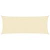 vidaXL Voile d'ombrage 160 g/m&sup2; Cr&egrave;me 2x4,5 m PEHD