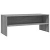 vidaXL Meuble TV Sonoma gris 100x40x40 cm Bois d'ing&eacute;nierie