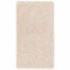vidaXL Tapis de bain antid&eacute;rapant Cr&egrave;me 70 x 120 cm PP