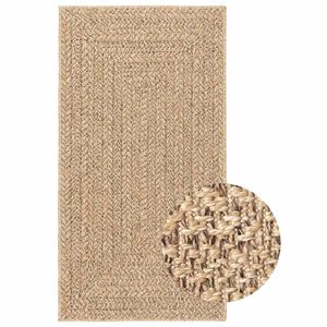 vidaXL Tapis ZIZUR 80x150 cm aspect de jute int&eacute;rieur et ext&eacute;rieur