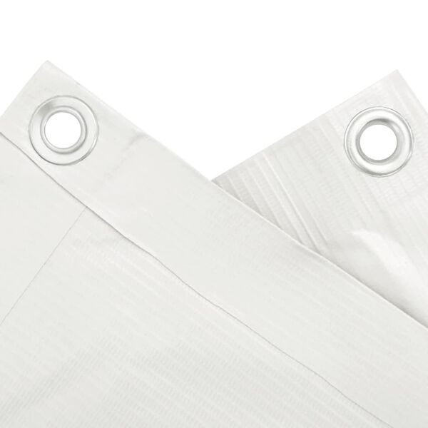 vidaXL &Eacute;cran d'intimit&eacute; de balcon blanc 400x120 cm PVC