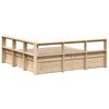 vidaXL Lit biblioth&egrave;que sans matelas 180x200 cm bois massif de pin