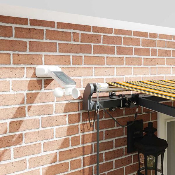 vidaXL Tissu de auvent avec Multicolore 500 &times; 300 cm Polyester