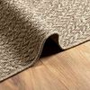 vidaXL Tapis ZIZUR beige 200x200 cm aspect de jute int&eacute;rieur ext&eacute;rieur