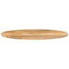 vidaXL Dessus de table 120x50x2,5 cm ovale bois massif de manguier