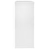 vidaXL &Eacute;tag&egrave;re murale sous forme de cube Blanc 69,5x29,5x69,5 cm MDF