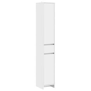 vidaXL Armoire de salle de bain Blanc 30 x 33 x 190 cm