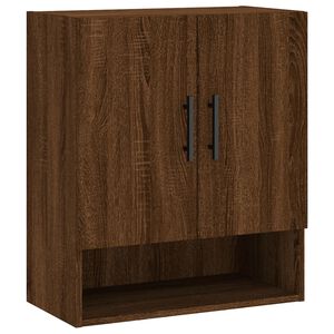 vidaXL Armoire murale ch&ecirc;ne marron 60x31x70 cm bois d'ing&eacute;nierie