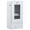 vidaXL Fumoir de four &agrave; BBQ avec 1 kg de copeaux de bois 44,5x29x83 cm