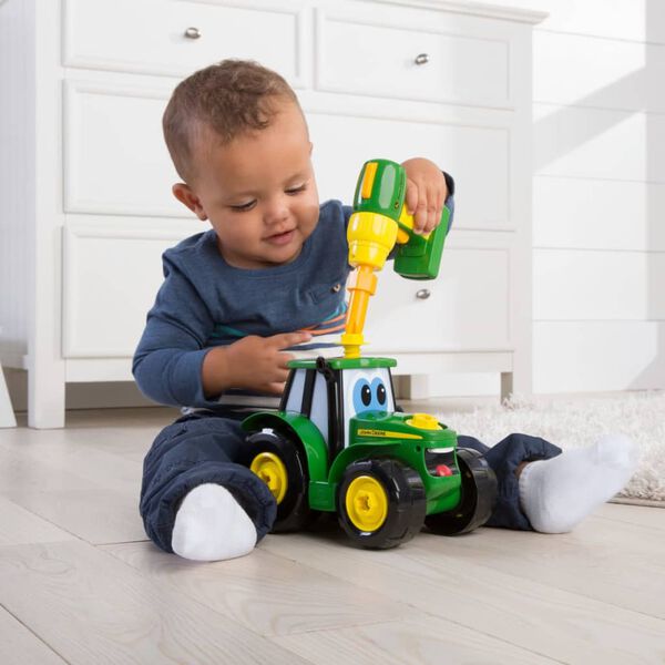 TOMY Tracteur Build-A-Johnny John Deere