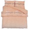 vidaXL Ensemble de housse de couette rose 200x200 cm Coton