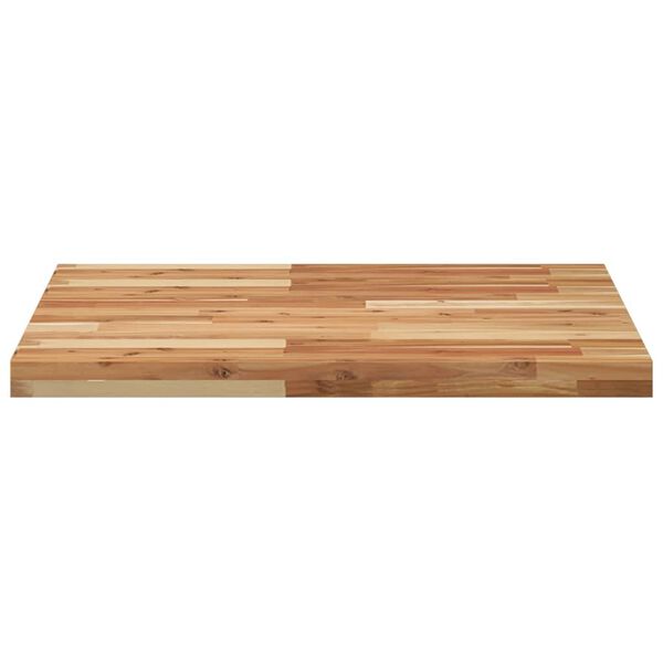 vidaXL Dessus de table carr&eacute; 70x70x4 cm bois massif d'acacia