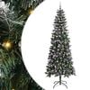 vidaXL Sapin de No&euml;l artificiel Vert 240 cm PVC, plastique et acier