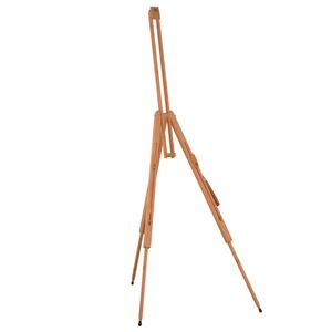 vidaXL Chevalet 100x104x172 cm bois de h&ecirc;tre massif