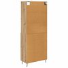 vidaXL Haut Armoire 2 pcs Ch&ecirc;ne artisanal Bois d'ing&eacute;nierie